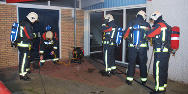 Schade na brand in flatgebouw Middelburg