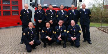 Onderscheidingen voor brandweerlieden