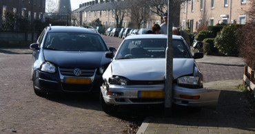 Schade bij botsing in Middelburg