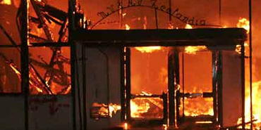 Brand verwoest kantine Zeelandia Middelburg