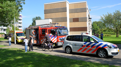 Het incident in de Meanderlaan in Middelburg