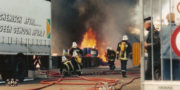 Grote brand bij Broon Chemie in Middelburg