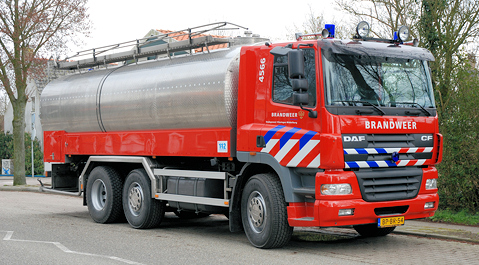 De Stadsgewestelijke brandweer beschikt al over een soortgelijke tankwagen.
