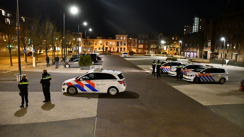 De politie hield gisteren al extra toezicht in Vlissingen.