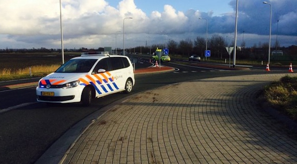 Het incident op de N57 ter hoogte van Middelburg.