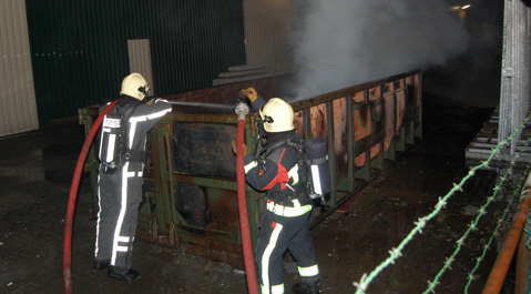 Bij de brand raakte de timmerfabriek zelf niet beschadigd.