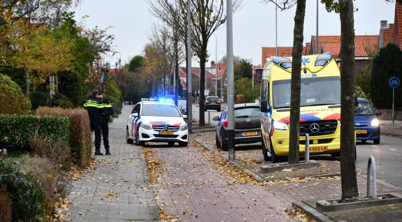 Het ongeluk gebeurde op de Gerbrandystraat in Vlissingen.