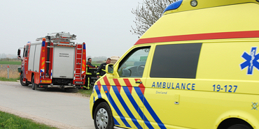 Vrouw zwaargewond bij ongeluk Domburg