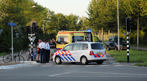 Bij het ongeval raakte een 44-jarige man uit Middelburg gewond