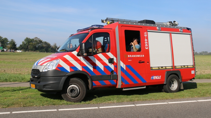 Auto uitgebrand Zwaanweg Koudekerke