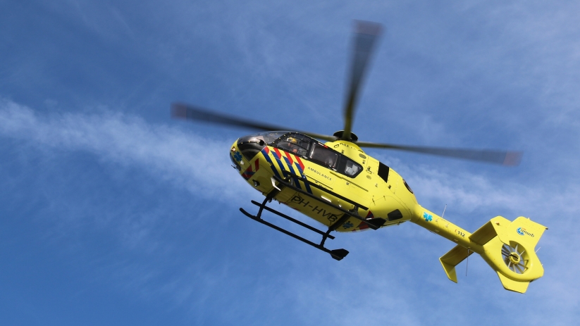 Traumahelikopter ingezet voor noodsituatie Poortvliet