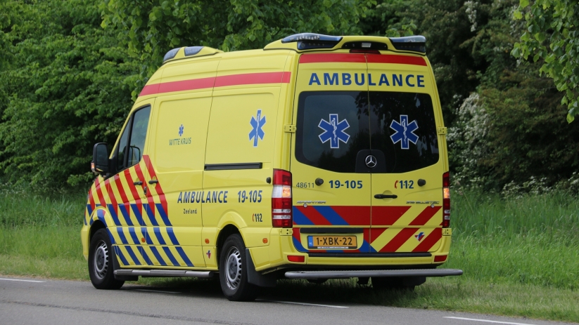 Fietser geschept door auto in Middelburg