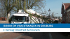 Boom op vrachtwagen in Souburg