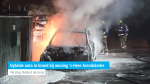 Hybride auto in brand bij woning 's-Heer Arendskerke