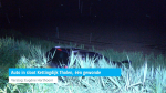 Auto in sloot Kettingdijk Tholen, één gewonde