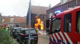 Grote uitslaande brand centrum Middelburg