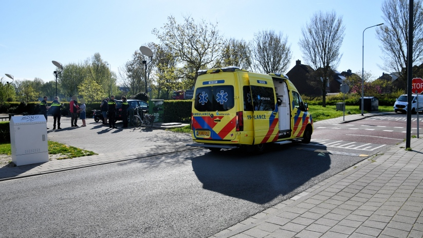 Scooterrijder aangereden in Vlissingen.