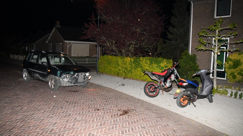Scooterbestuurder gewond na ongeval s-Heerenhoek.