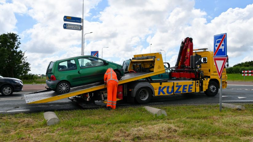 File door ongeval op N254 bij Middelburg.