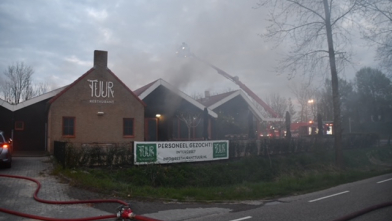 Flinke uitslaande brand in restaurant Koudekerke