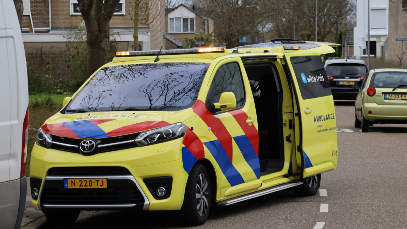 Vrouw lichtgewond bij eenzijdig ongeval Vlissingen.