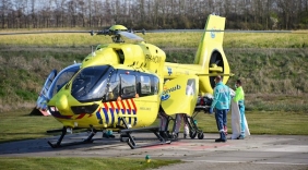 IC-helikopter landt voor de 1e keer in Zeeland
