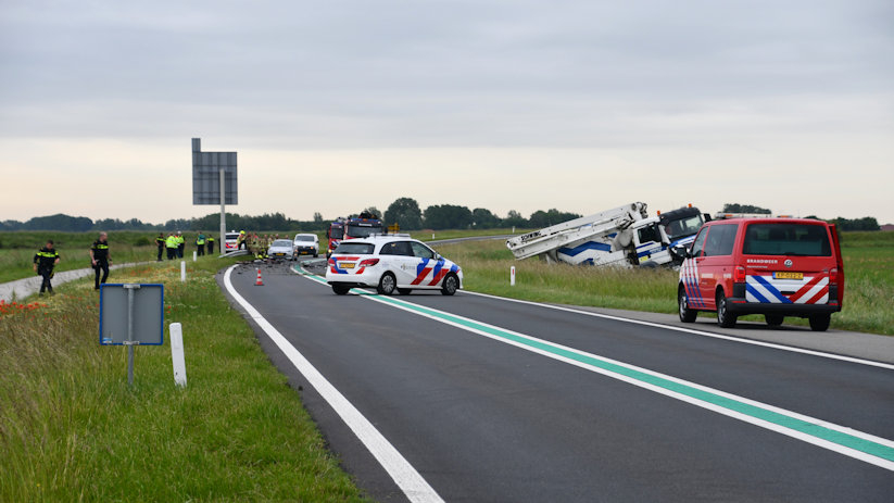 Ongeluk Oost-Westweg eist leven automobilist.