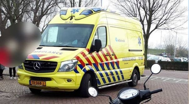 Fietsster gewond bij botsing in Zierikzee.