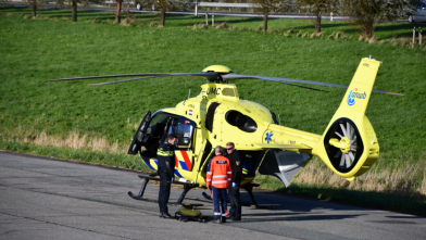 Traumahelikopter ingezet voor bedrijfsongeval Koudekerke