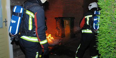 Politie voorkomt flinke brand in Middelburg