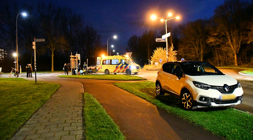 De aanrijding vond rond 17.25 uur plaats.