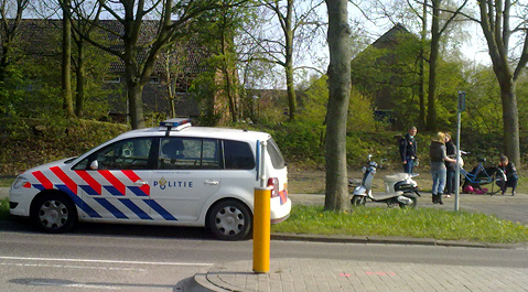 Het ongeval op de Vrijlandstraat in Middelburg