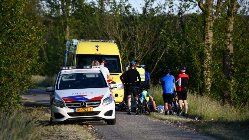 Het ongeluk op de Emelissedijk bij Colijnsplaat.