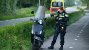 Scooterbestuurder gewond na eenzijdig ongeval Grijpskerke