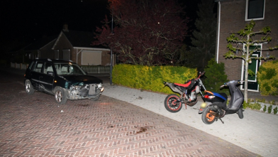 Scooterbestuurder gewond na ongeval 's-Heerenhoek