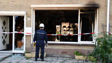 Politieonderzoek naar woningbrand Baljuwlaan Middelburg