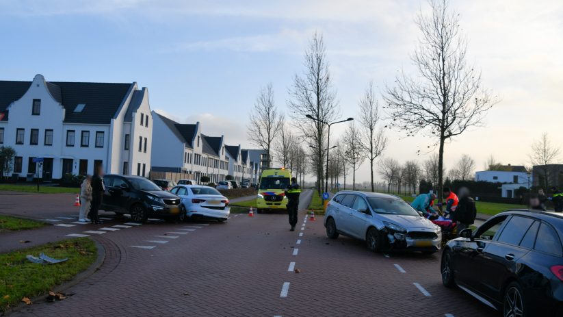 Twee gewonden bij ongeval Laan van Othene Terneuzen.