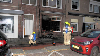 Politie onderzoekt oorzaak brand Paul Krugerstraat Vlissingen