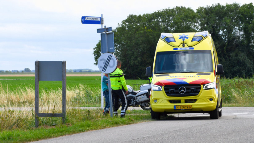 Fietser gewond bij ongeval Arnemuiden.