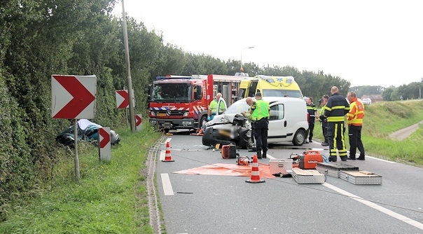 Het fatale ongeval op de Molendijk in Yerseke.