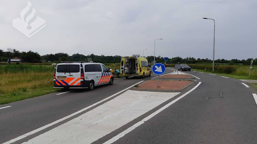 Het ongeluk gebeurde op de Serooskerkseweg bij Burgh-Haamstede.
