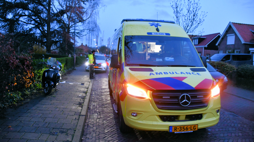 Vrouw gewond bij botsing in Nieuwdorp.