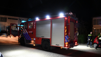Brandweer ingezet voor melding woningbrand Oost-Souburg