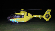 Traumahelikopter ingezet in Biggekerke