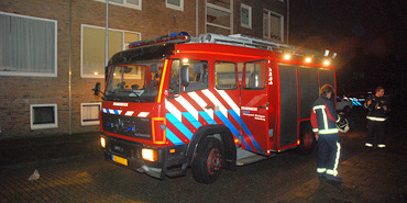 Geiser in brand in flatwoning Vlissingen
