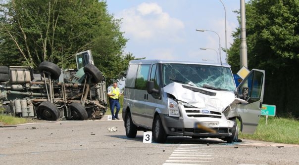 Het ongeluk op 30 juli 2014.
