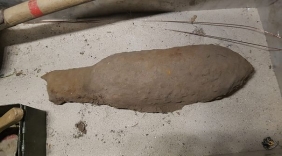 Raketgranaat gevonden met metaaldetector