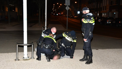 Arrestatie bij handhaving avondklok Vlissingen