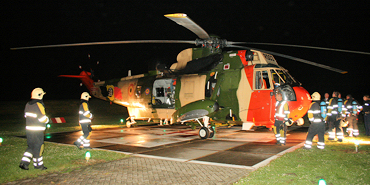 Helikopter brengt patient naar Goes