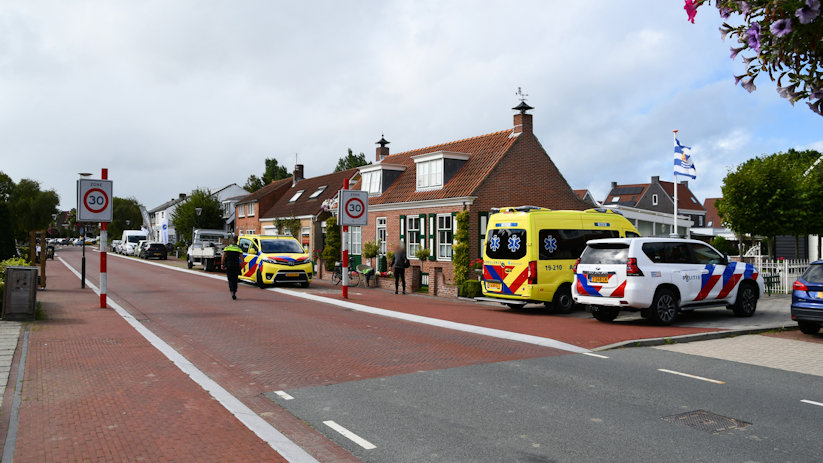 Fietsster gewond bij ongeluk in Oostkapelle.